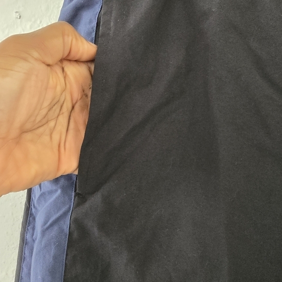 VINTAGE NIKE GREY TAG BLACK 3 POCKET SWIM TRUNKS Y2K MESH LINED DRAW - Picture 4 of 11